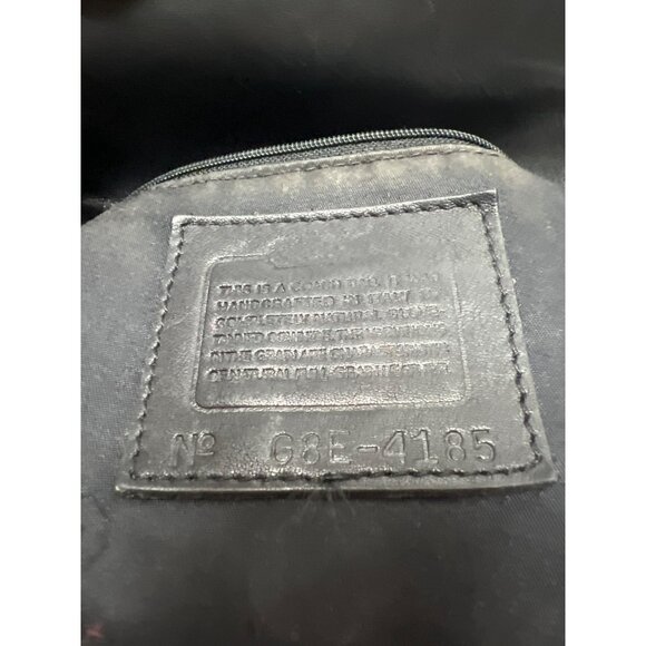 Coach Vintage Black Leather Lexington Flap Crossbody 4185 - Picture 10 of 11